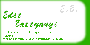 edit battyanyi business card