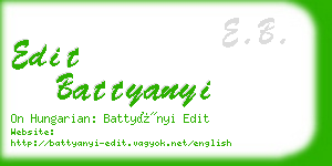 edit battyanyi business card
